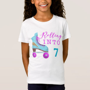 Roller Skating Birthday Party Any Age T-Shirt