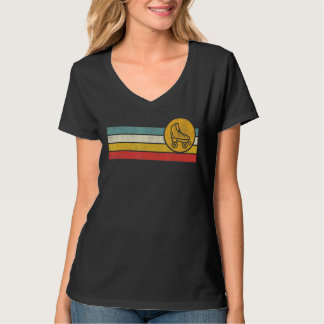 Roller Skating Distressed Vintage Retro Style Suns T-Shirt