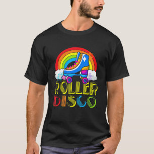Roller Skating Girl Party Disco Roller Skate Skate T-Shirt