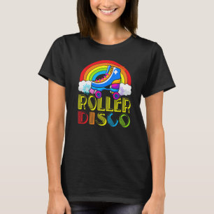 Roller Skating Girl Party Disco Roller Skate Skate T-Shirt