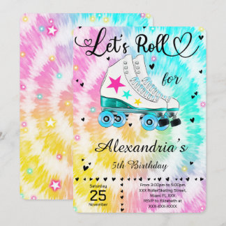 Roller Skating Invitation