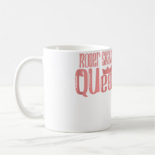 Roller Skating Queen Coffee Mug