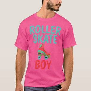 Roller Skating Roller Skate Boy T-Shirt