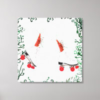 Roller Skating Shrimps  Wall Art