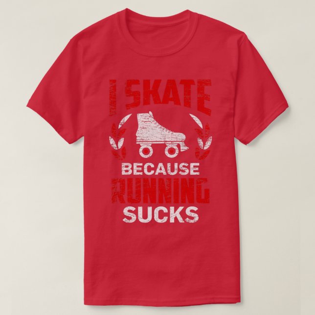 Roller Skating T-Shirt (Design Front)