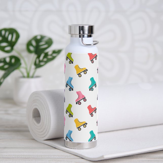 Roller Skating Thor Copper Vacuum Insulated Water Bottle (Yoga)