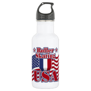 Roller Skating USA 532 Ml Water Bottle