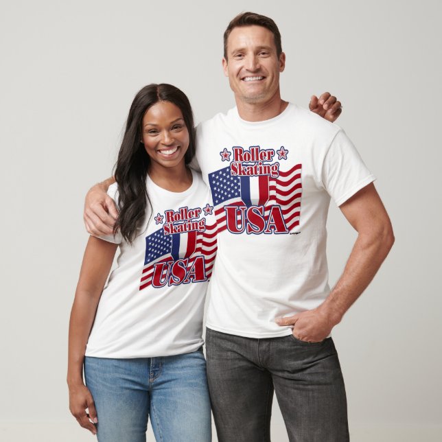 Roller Skating USA T-Shirt (Unisex)