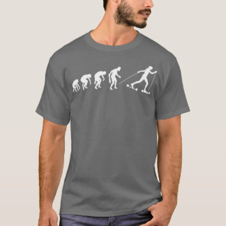 Roller skis roller skis cross skates rollers T-Shirt