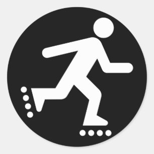 Rollerblade Symbol Sticker