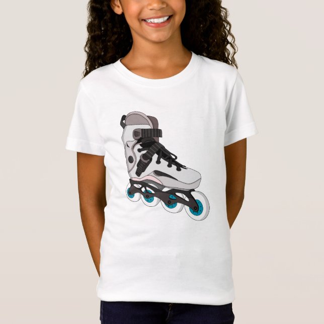 Rollerblades Rollerskates Inline Skates Art T-Shirt (Front)