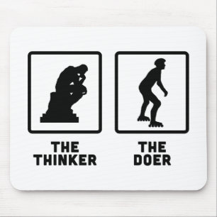 Rollerblading Mouse Mat