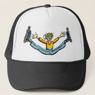 Rollerblading Trucker Hat
