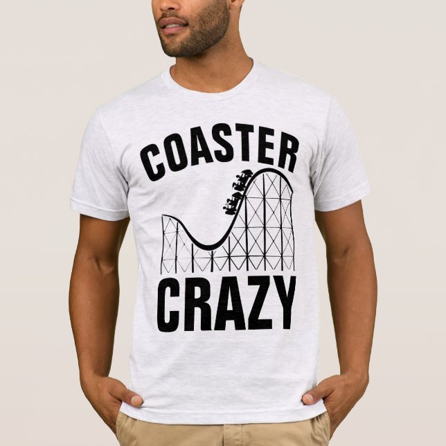 ROLLERCOASTER CRAZY T-Shirts (Front)