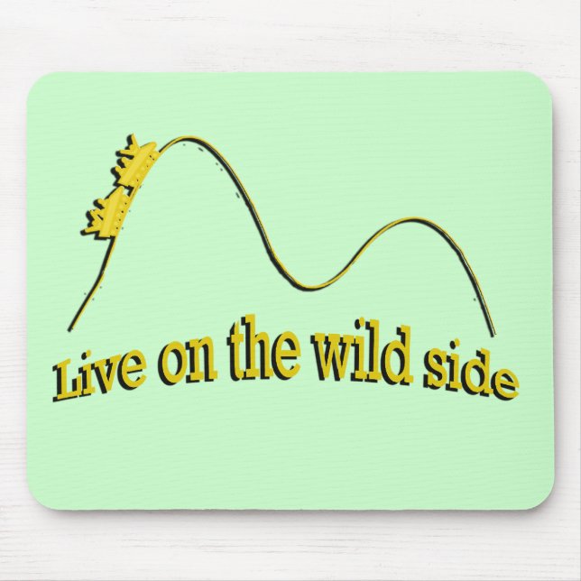 Rollercoaster Mouse Mat (Front)