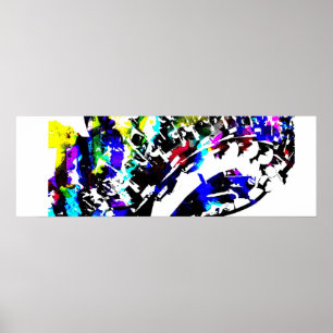 ROLLERCOASTER MULTICOLOUR POSTER