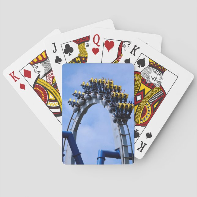 Rollercoaster Playing Cards (Back)