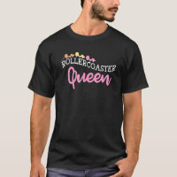 Rollercoaster Queen Design For Girls And Women