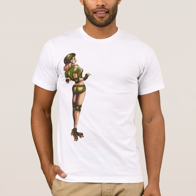 Rollergirl tee (Front)