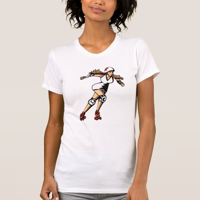Rollergirl tee (Front)