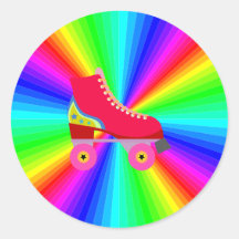 Rollerskate On Colour Spectrum Radial