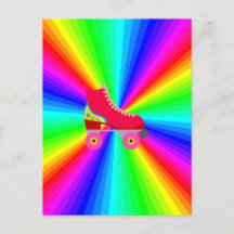 Rollerskate On Colour Spectrum Radial