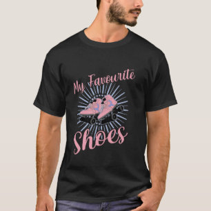 Rollerskater My Shoes Roller Skate Disco Roller Sk T-Shirt