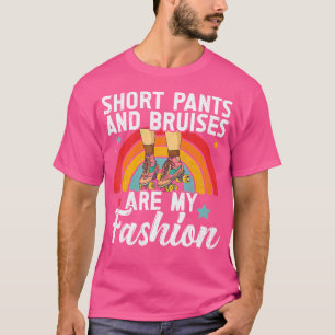 Rollerskates 80'S Derby Roller Skating For n Girls T-Shirt