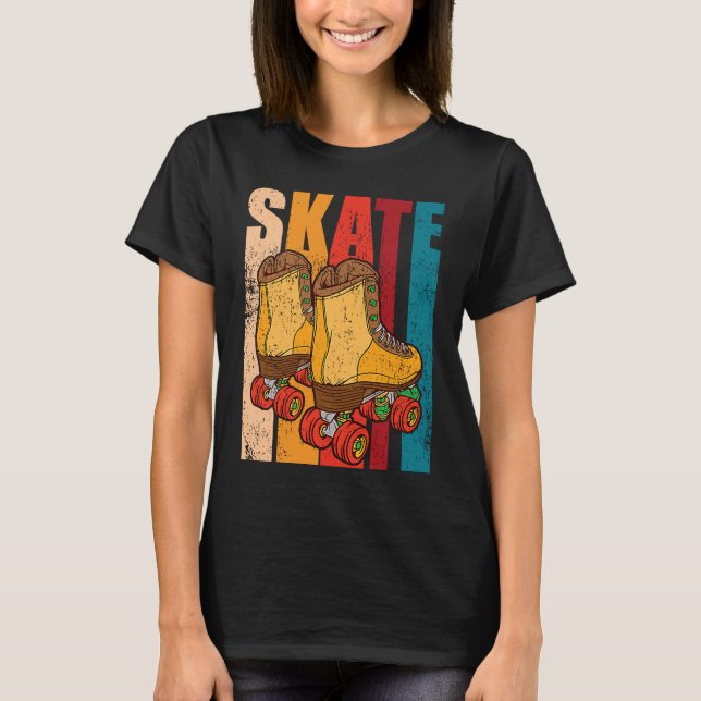 Rollerskates Roller Derby Skates Girl 90's 89s Cos T-Shirt (Front)