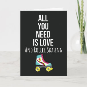Rollerskating Cards Roller Skate Skater For Kids