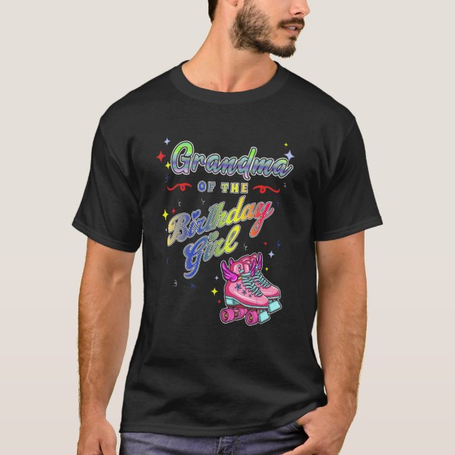 Rollerskating Inline Skates Vintage Outfit Roller  T-Shirt (Front)