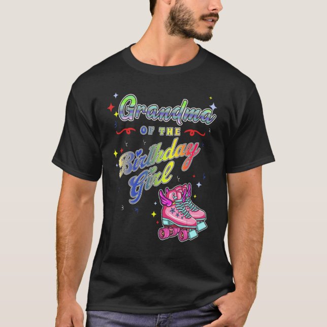 Rollerskating Inline Skates Vintage Outfit Roller  T-Shirt (Front)
