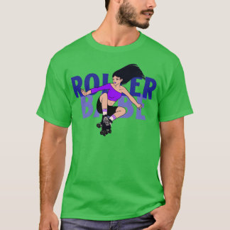 Rollerskating Rollerskate Rollerskater Roller Babe T-Shirt