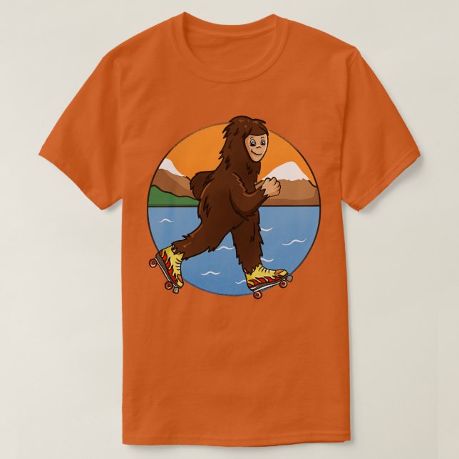 Rollerskating T-Shirt (Design Front)