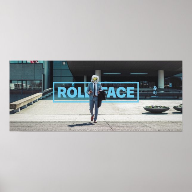 Rollface Sushi Co. v4 Poster (Front)