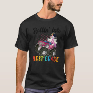 Rollin' Into First Grade 1st Grade  1 T-Shirt