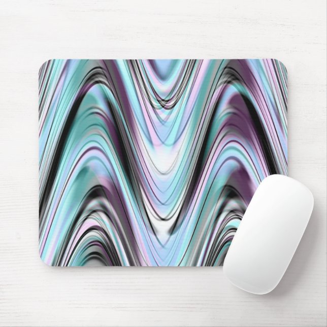 Rollin' waves..... mouse mat (With Mouse)