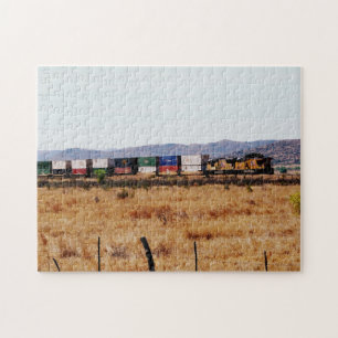 Rolling Across Texas-Train Jigsaw Puzzle
