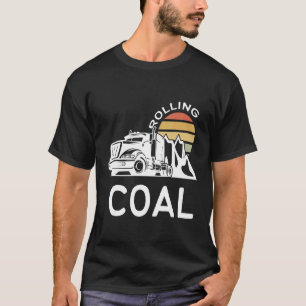 Rolling Coal Retro Mechanic Engine Vintage Repair T-Shirt