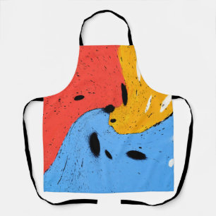 rolling colours apron