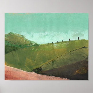 Rolling Countryside Art Print