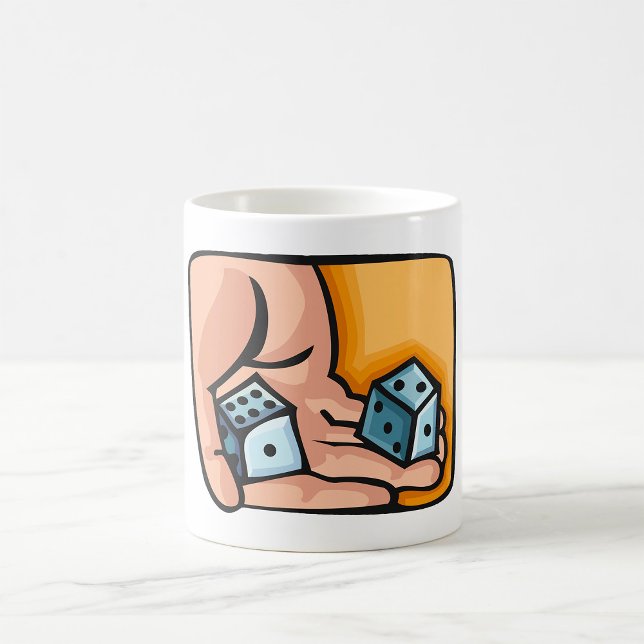 Rolling Dice Coffee Mug (Creator Uploaded)