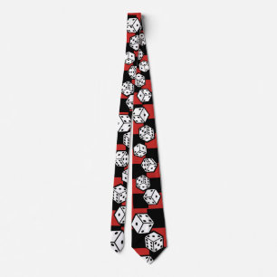 Rolling Dice Tie for an Original Gamer