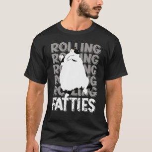 Rolling Fatties Cat Cat Outfit Cat Dad Cat Mum 3 T-Shirt