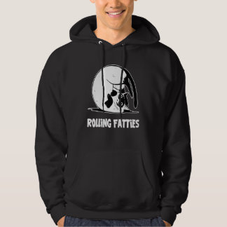 Rolling Fatties Cat  Cat  Outfit Cat Dad Cat Mum 7 Hoodie