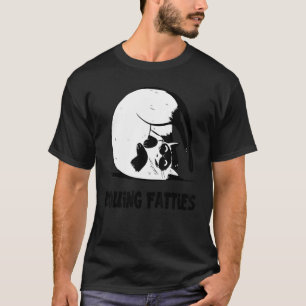 Rolling Fatties Cat Cat Outfit Cat Dad Cat Mum T-Shirt
