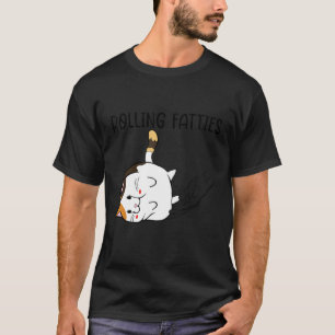 Rolling Fatties Cat Kitten T-Shirt