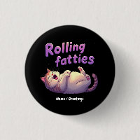 Rolling Fatties Cat Meme Funny & Cute Chonk Cats