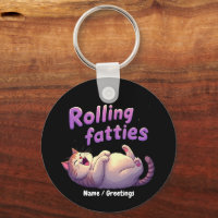 Rolling Fatties Cat Meme Funny & Cute Chonk Cats