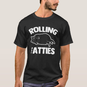 Rolling Fatties Fat Cat Cat Owner Kitty Cat T-Shirt